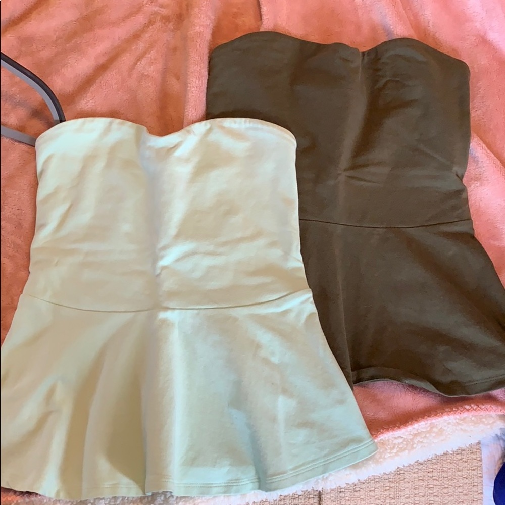 Express peplum tops XS